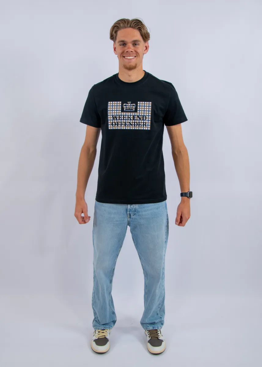 Weekend Offender Shevchenko 5 Weekend Offender ts1a27 black/mid house check