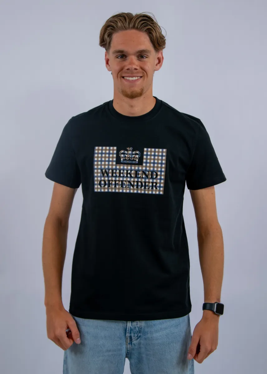 Weekend Offender Shevchenko 2 Weekend Offender ts1a27 black/mid house check
