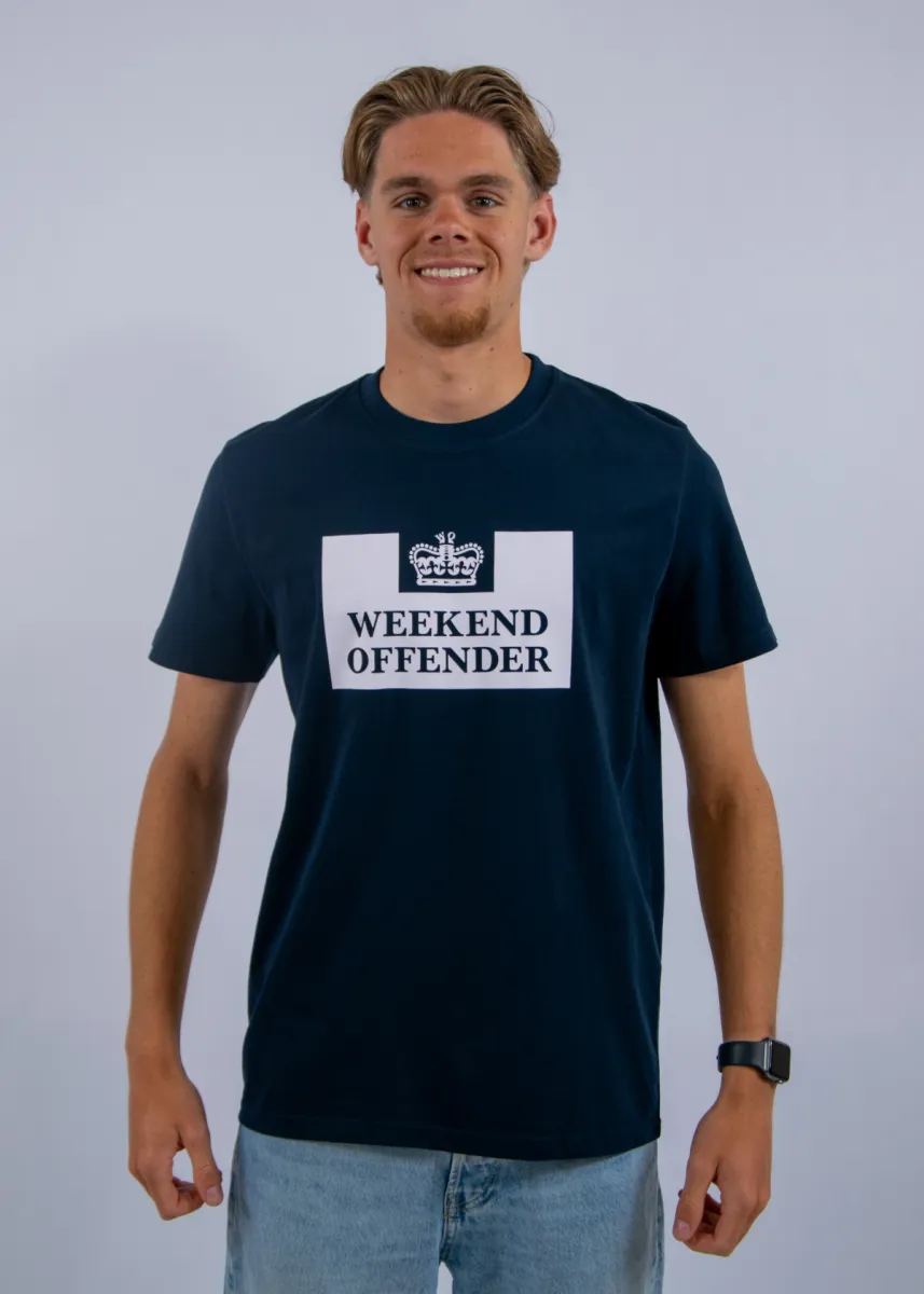 Weekend Offender Prison Tee 3 Weekend Offender wots200 navy