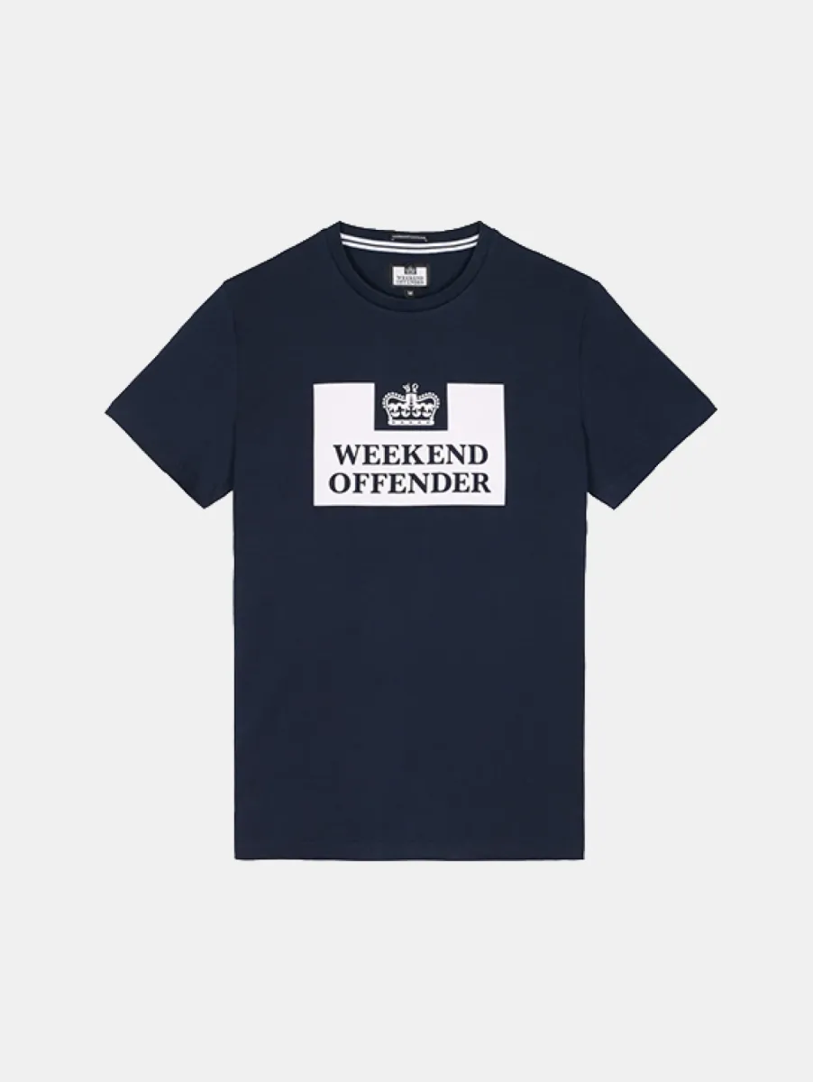 Weekend Offender Prison Tee 1 Weekend Offender wots200 navy