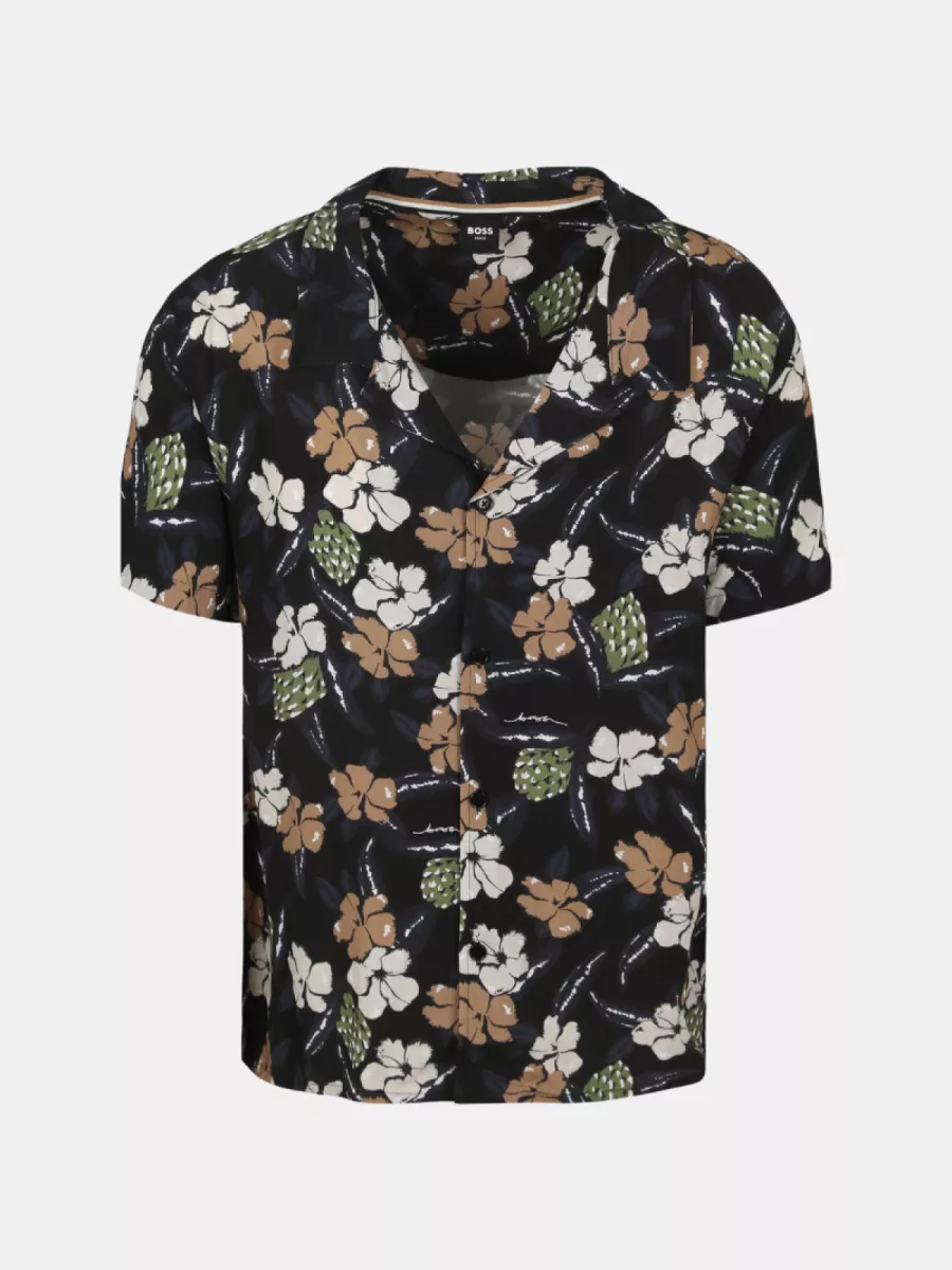 BOSS Beach Shirt 1 BOSS 50535793 003 black