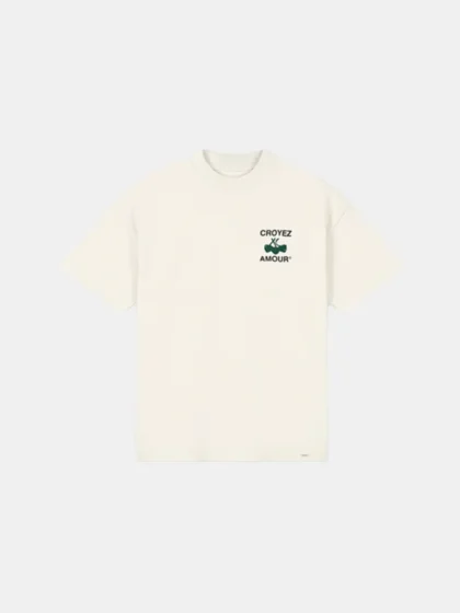 Croyez amour t-shirt off-white