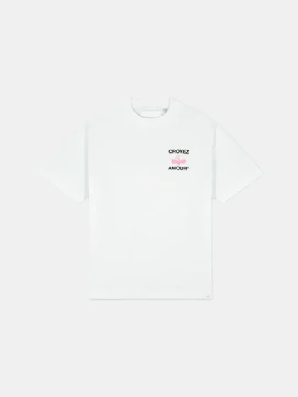 Croyez amour t-shirt white