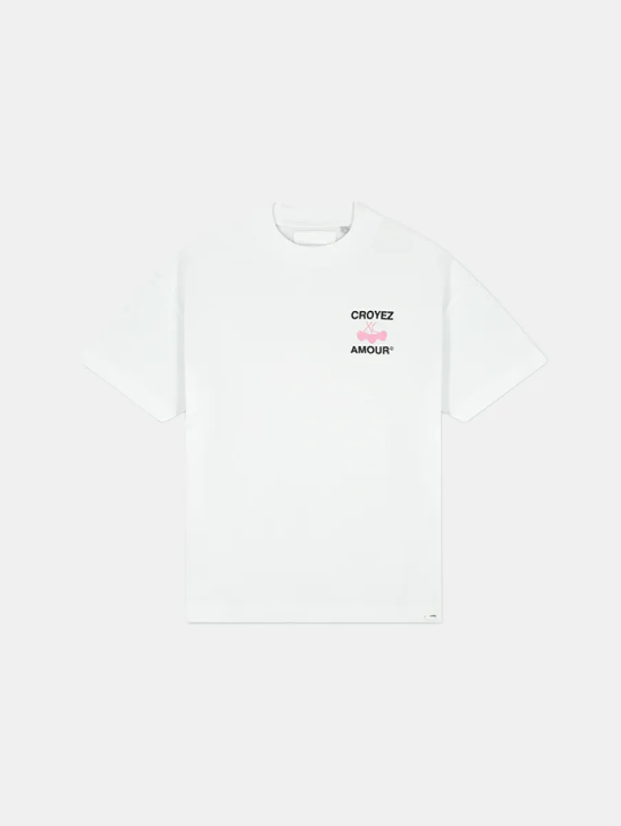 Croyez Amour t-shirt White 1 Croyez amour t-shirt white