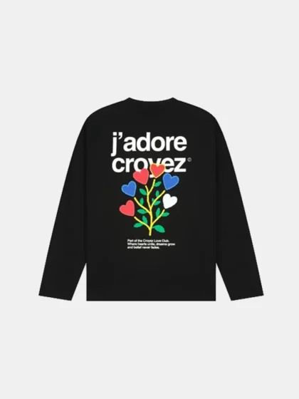 Croyez J'adore longsleeve t-shirt Black