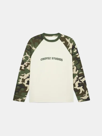 Croyez two tone camo longsleeve Camo