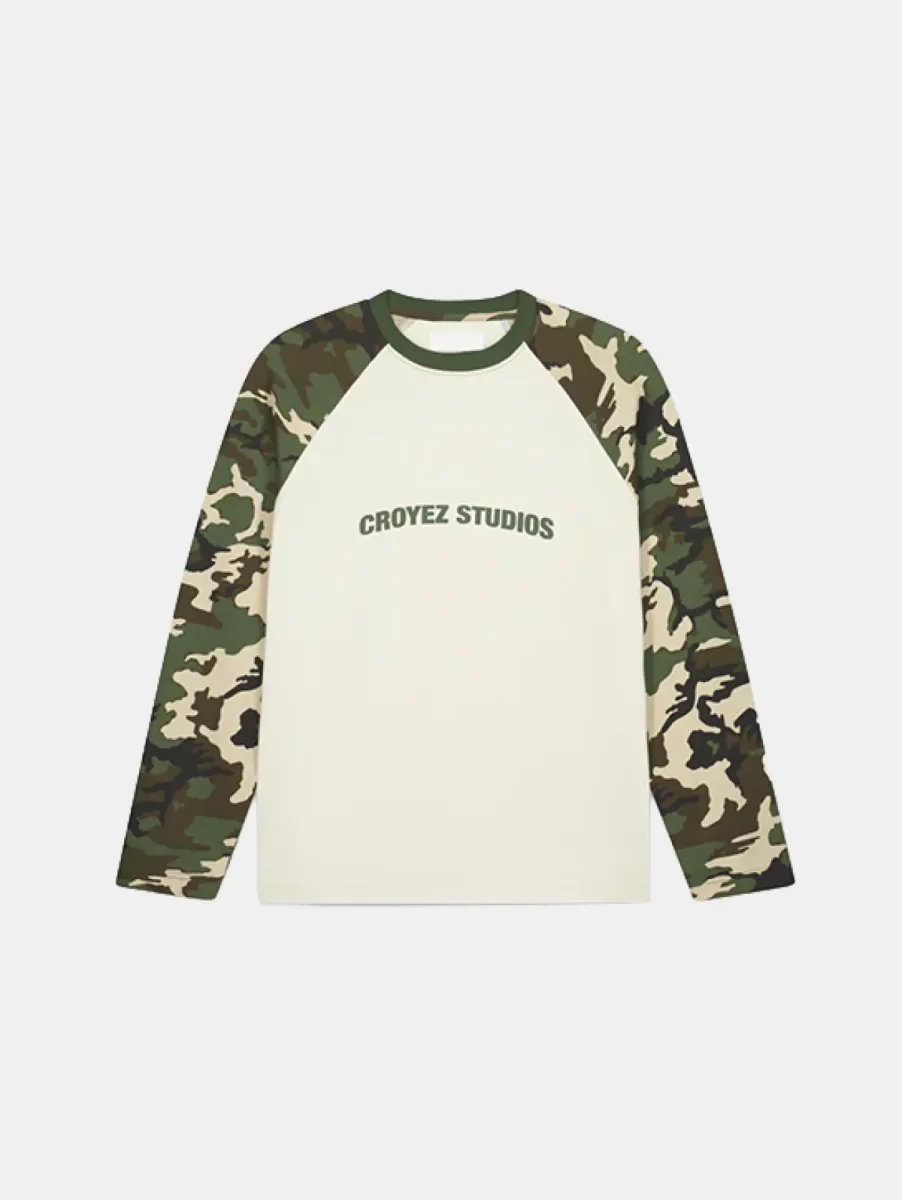 Croyez Two Tone Camo Longsleeve 1 Croyez two tone camo longsleeve Camo
