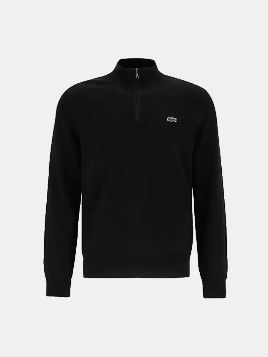 Lacoste Sweater 1/3 Zip 1 Lacoste ah9501 031 black