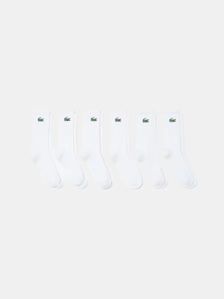 Lacoste 6-Pack Sokken 1 Lacoste ra9254 001 white
