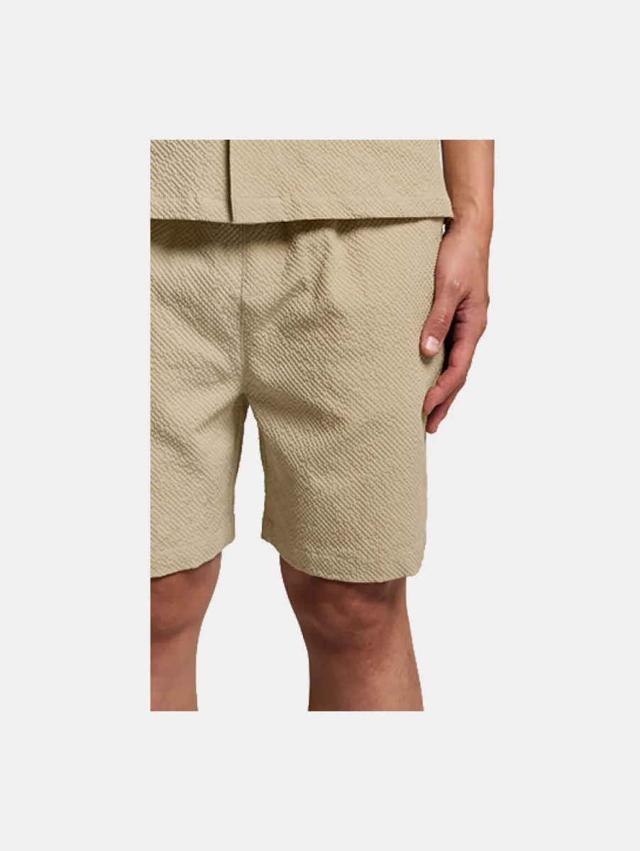 Lyle & Scott Crinkle Resort Short 2 Lyle & Scott sh2405v y55 savona clay