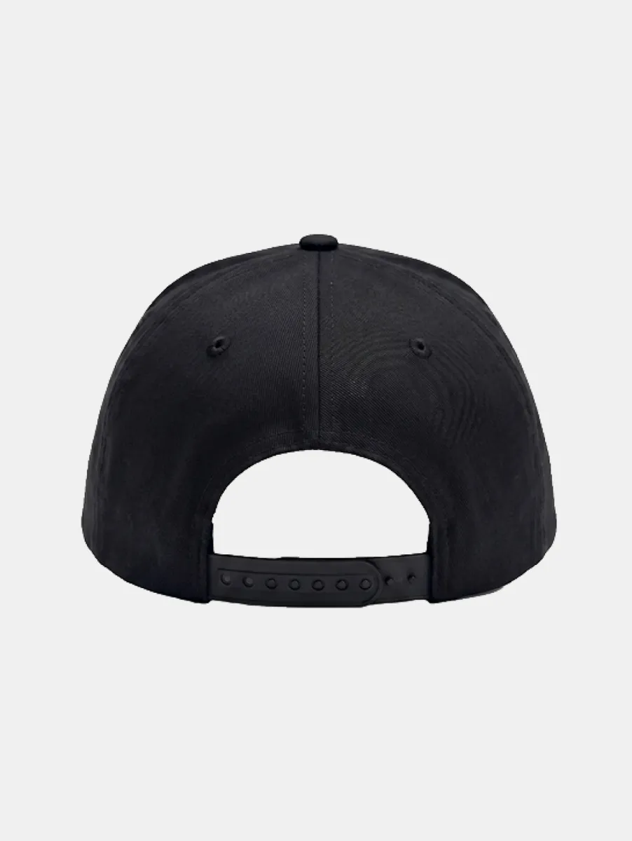 Malelions striped signature cap - black 2 Malelions striped signature cap black