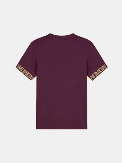 Malelions venetian t-shirt burgundy