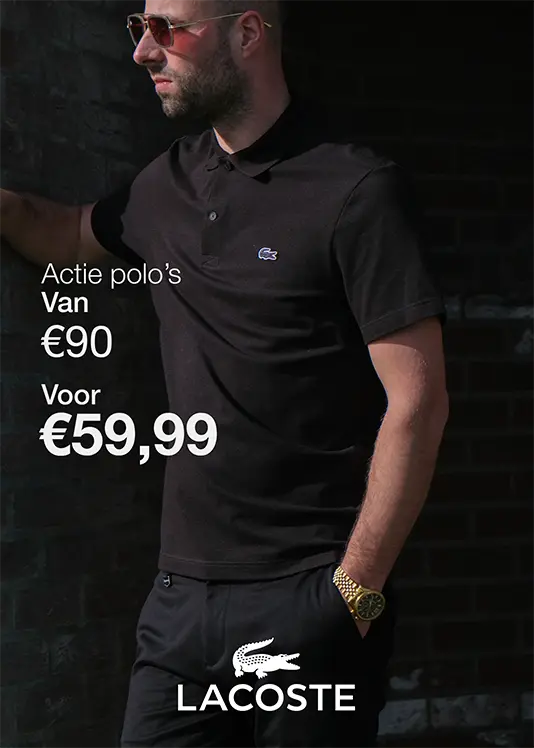 Lacoste Polo actie