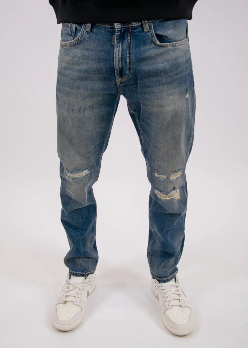 Antony Morato Jimi Slim Cropped Fit 1 Antony Morato mmdt00299 7010