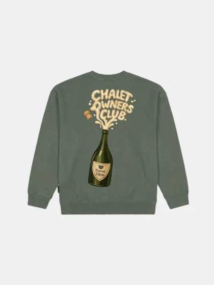 Baron Filou bottle pullover olive green