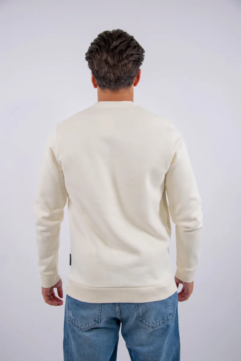 Baron Filou 185 The Icy Rider Embroidered Pullover 4 Baron Filou filou 185 embroidered pullover off-white