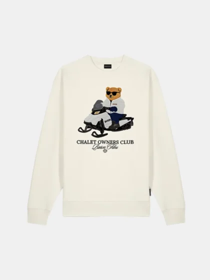 Baron Filou filou 185 embroidered pullover off-white