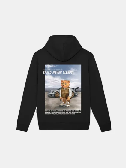 Baron Filou filou 187 backprint hoodie black