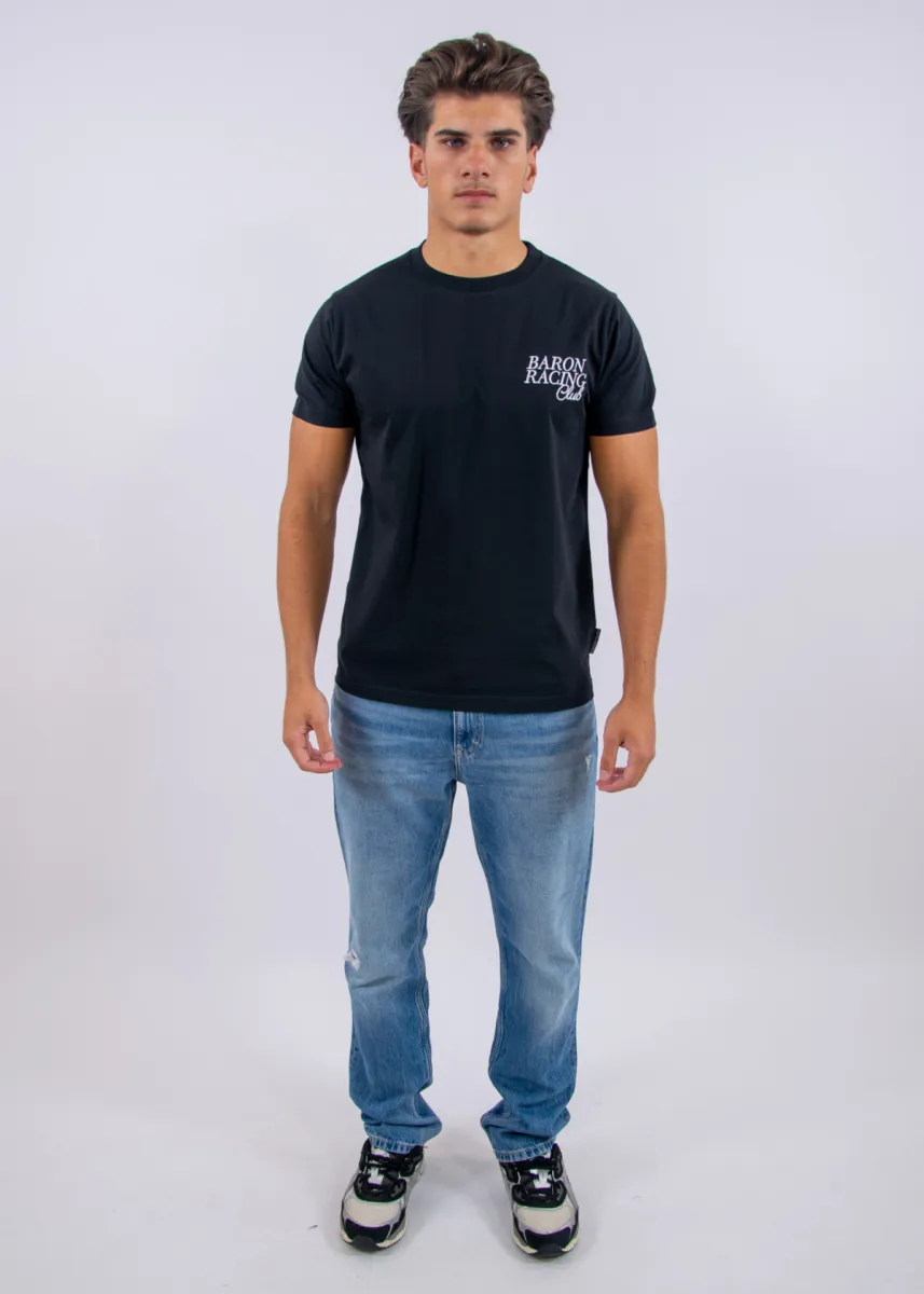 Baron Filou 187 The Urban investor Backprint T-Shirt (Speed Never Sleeps) 6 Baron Filou filou 187 backprint t-shirt sp black