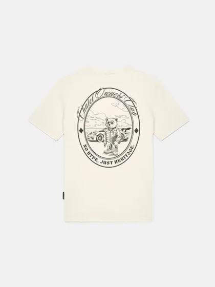 Baron Filou filou 187 oval backprint t off white