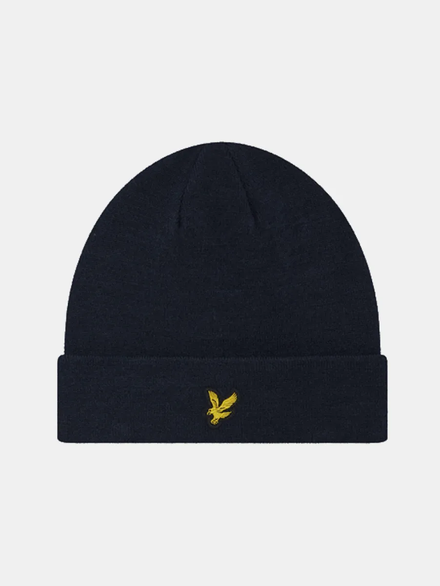 Lyle & Scott Basic Beanie 1 Lyle & Scott he2530a Z271 dark navy