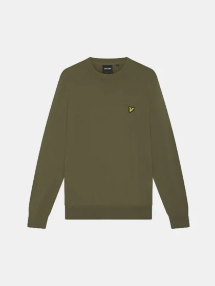 Lyle & Scott kn2110vc x569 khaki ash