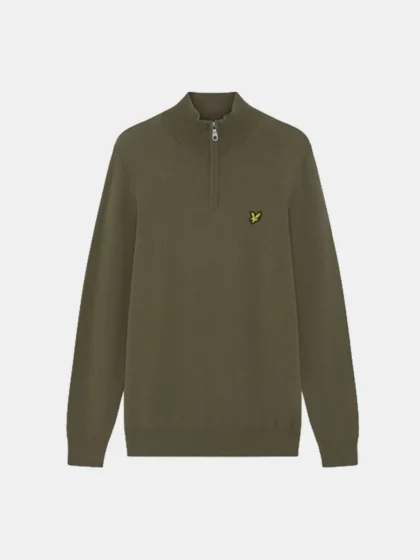 Lyle & Scott kn2112vc x569 khaki ash