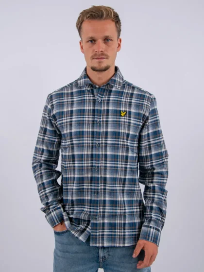 Lyle & Scott lw2509v w329 aegean blue