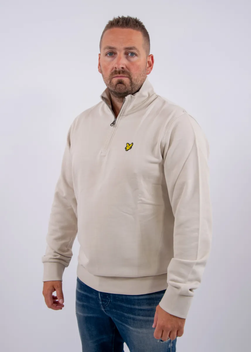 Lyle & Scott Loopback Quarter Zip Sweat 4 Lyle & Scott ml2022v w870 cove