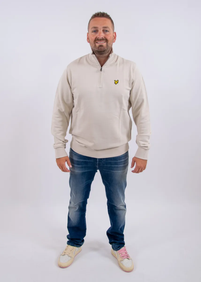 Lyle & Scott Loopback Quarter Zip Sweat 5 Lyle & Scott ml2022v w870 cove