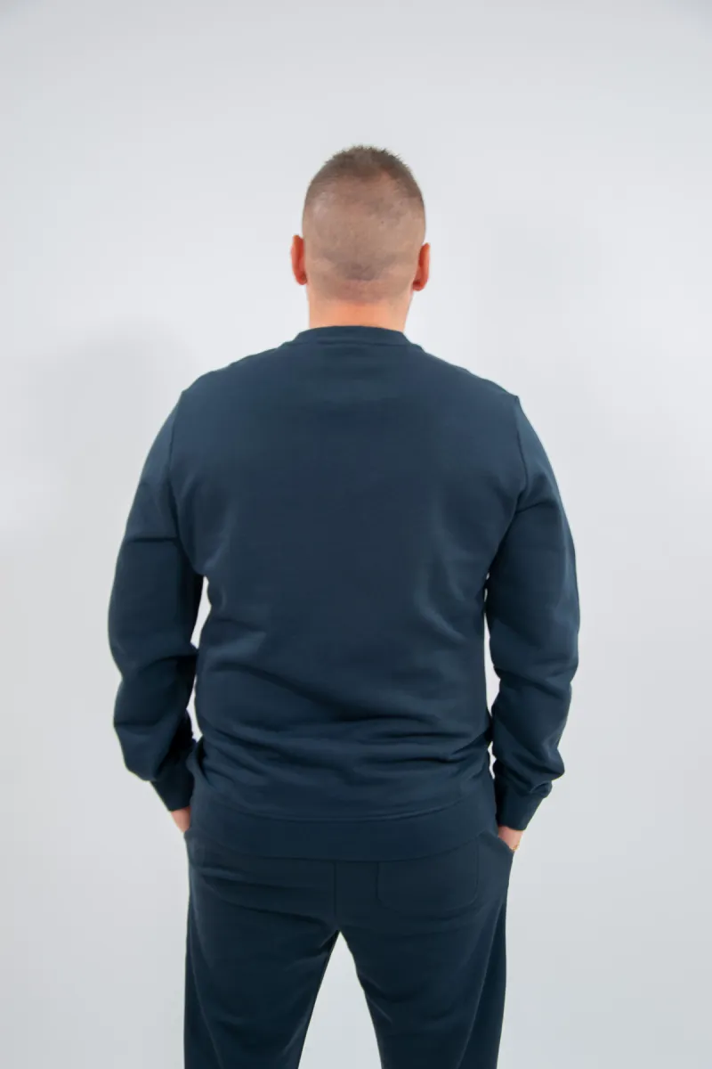 Lyle & Scott Superfine Crew Neck Sweatshirt 5 Lyle & Scott ml2255tont z271 dark navy