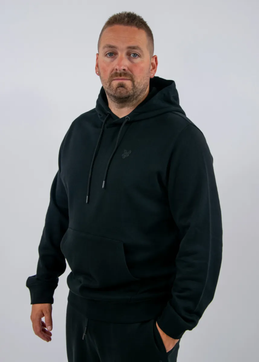Lyle & Scott Superfine Pullover Hoodie 3 Lyle & Scott ml2256tont z865 jet black