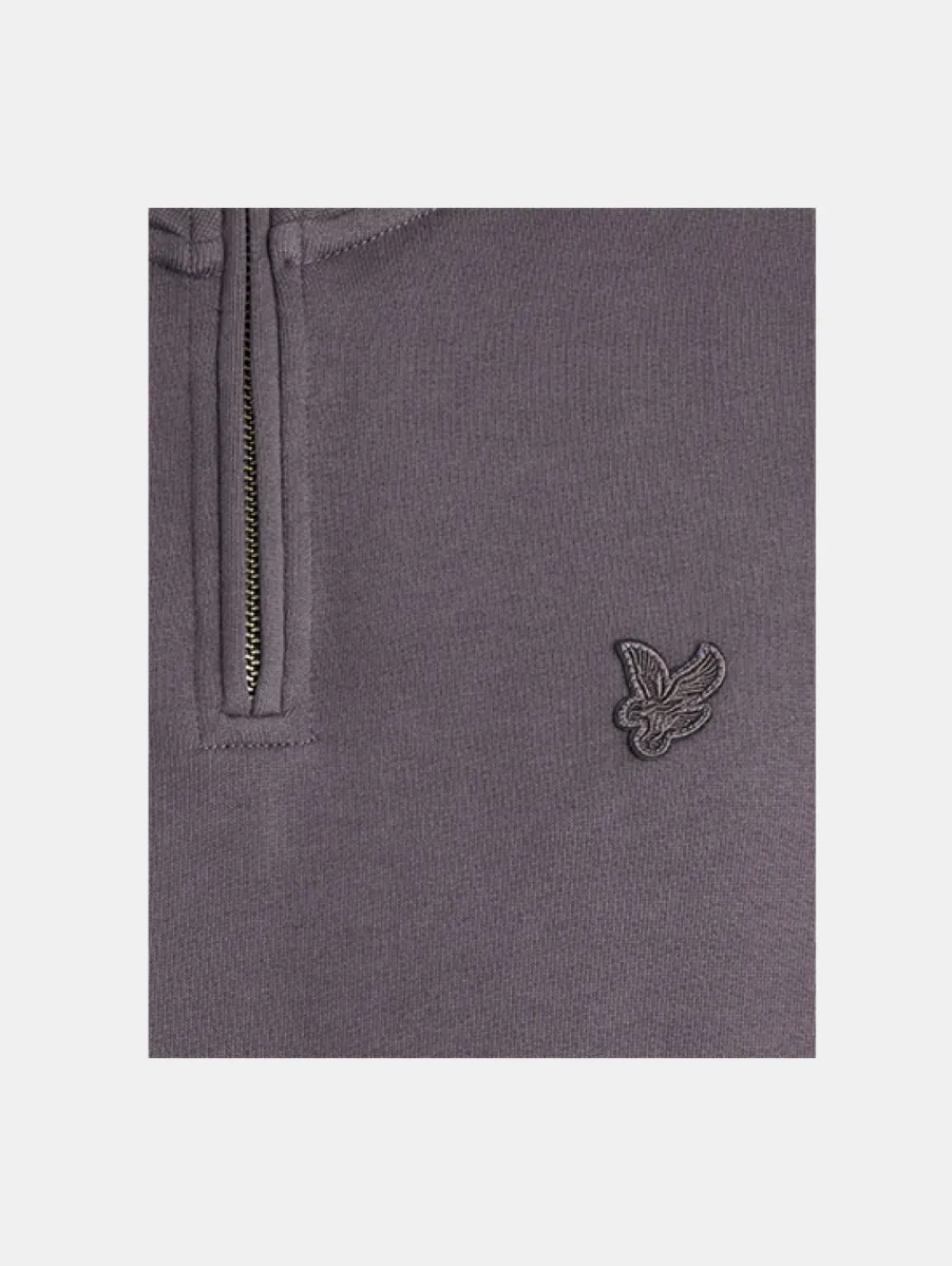 Lyle & Scott Superfine Quarter Zip Sweatshirt 2 Lyle & Scott ml2258tont y079 iron