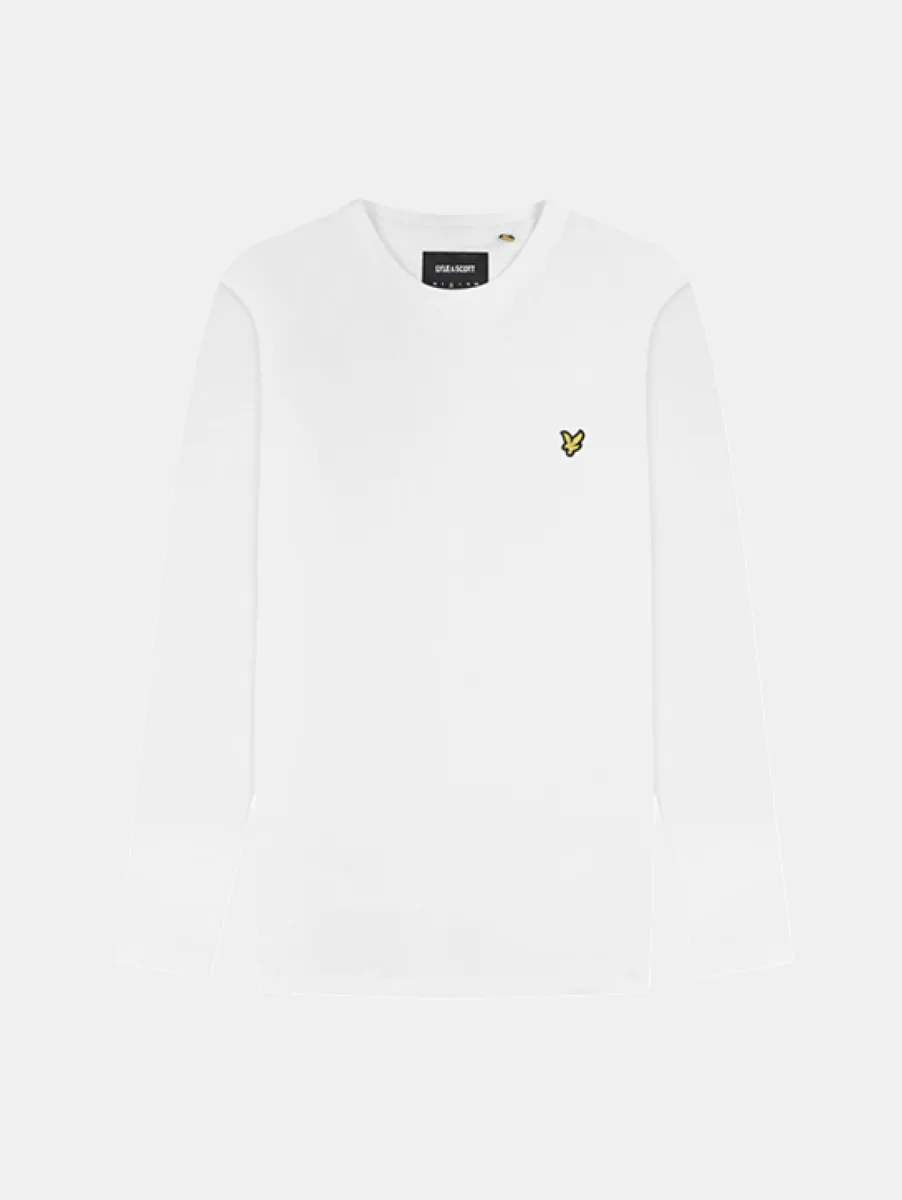 Lyle & Scott Long Sleeve T-Shirt 1 Lyle & Scott ts512vog 626 white