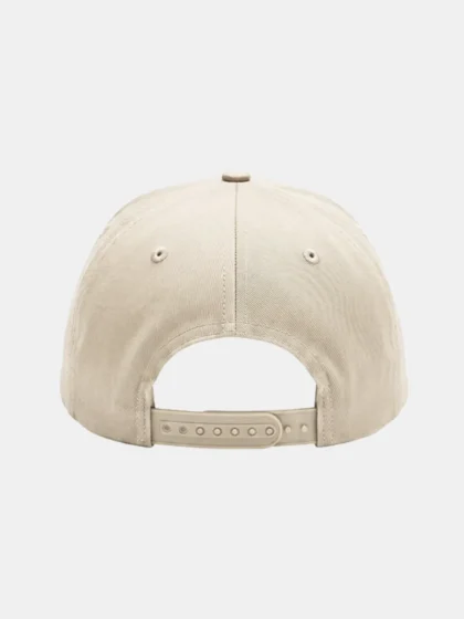 Malelions striped signature cap almond