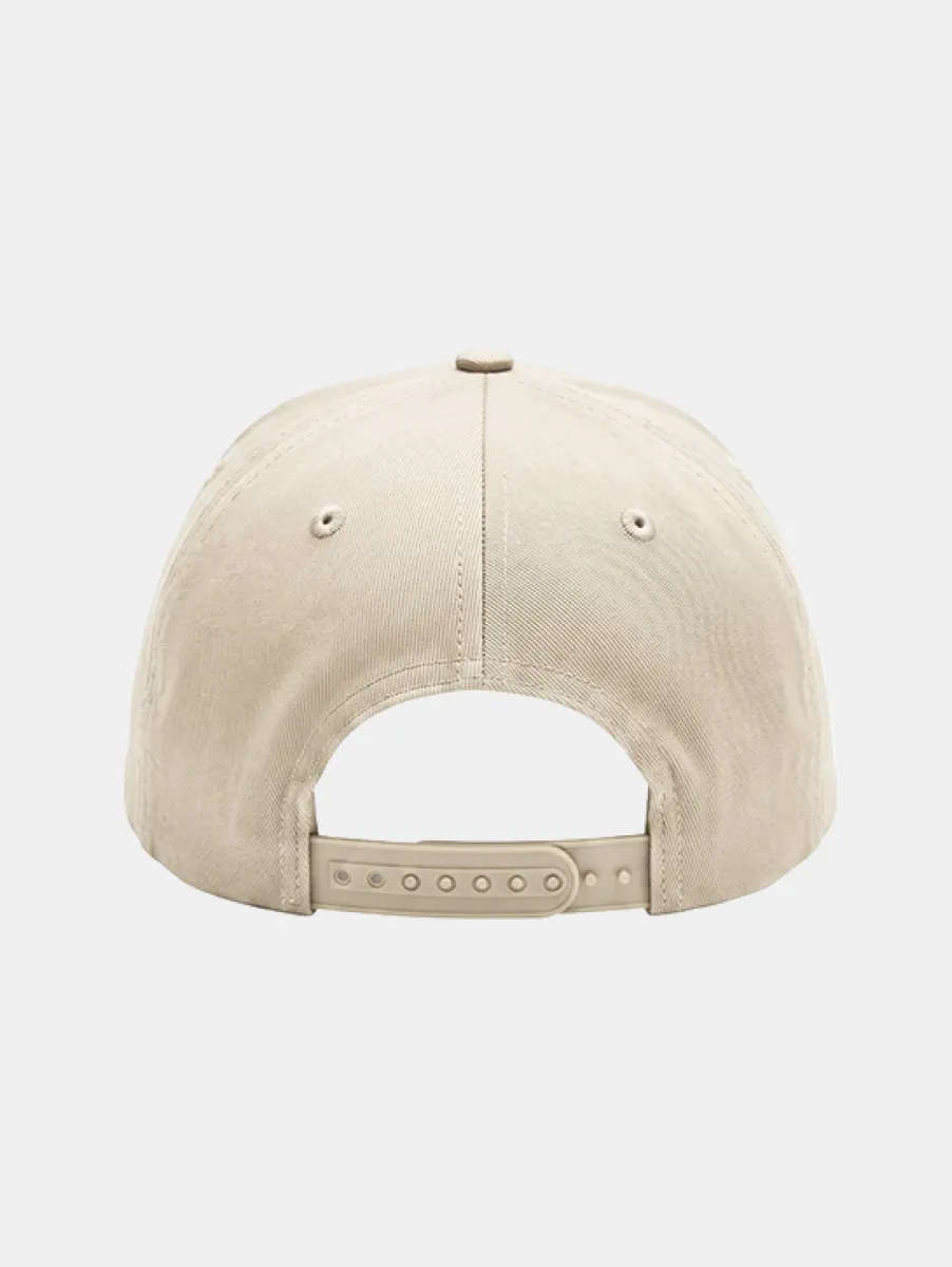 Malelions striped signature cap - almond 2 Malelions striped signature cap almond