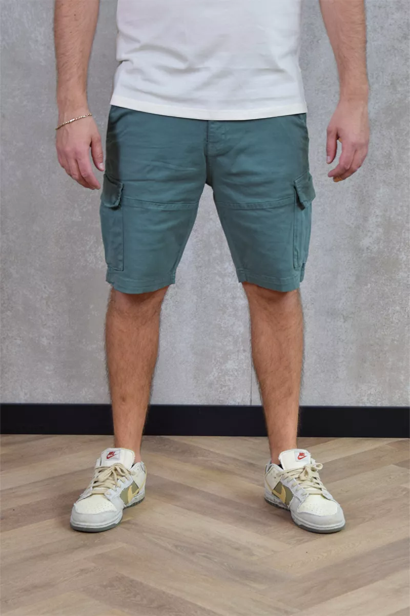 Pure Path Garment Dye Cargo Short 1 Pure Path 24010508 76 faded green