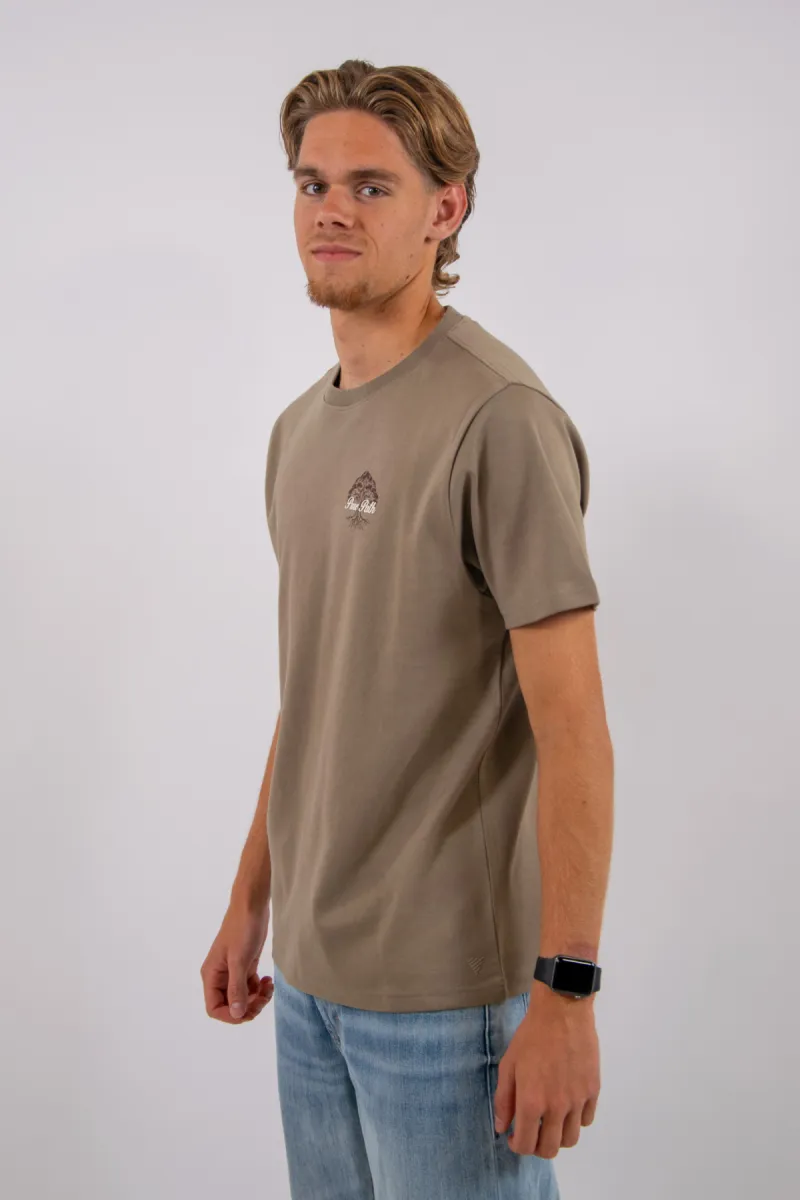 Pure Path Rooted Tree T-Shirt 4 Pure Path 26030102 53 taupe