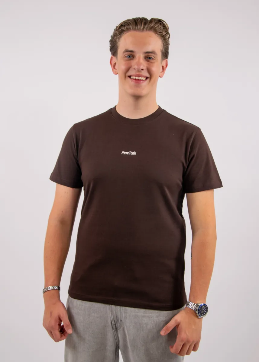 Pure Path Rooted By Friendship T-Shirt 1 Pure Path 26030108 96 dark brown