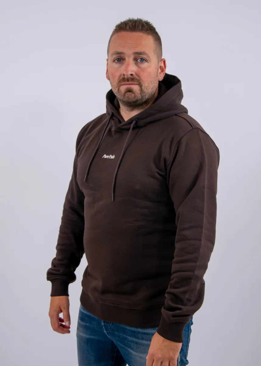 Pure Path Rooted By Friendship Hoodie 2 Pure Path 26030304 96 dark brown