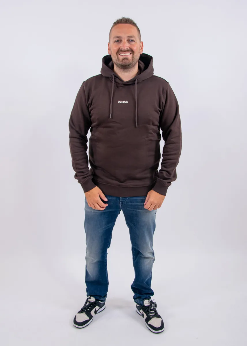 Pure Path Rooted By Friendship Hoodie 4 Pure Path 26030304 96 dark brown