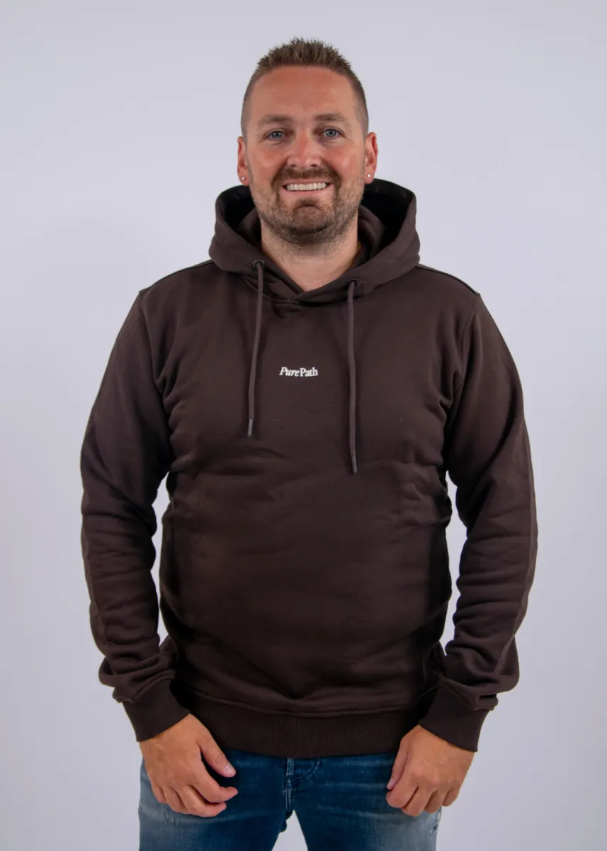 Pure Path Rooted By Friendship Hoodie 1 Pure Path 26030304 96 dark brown