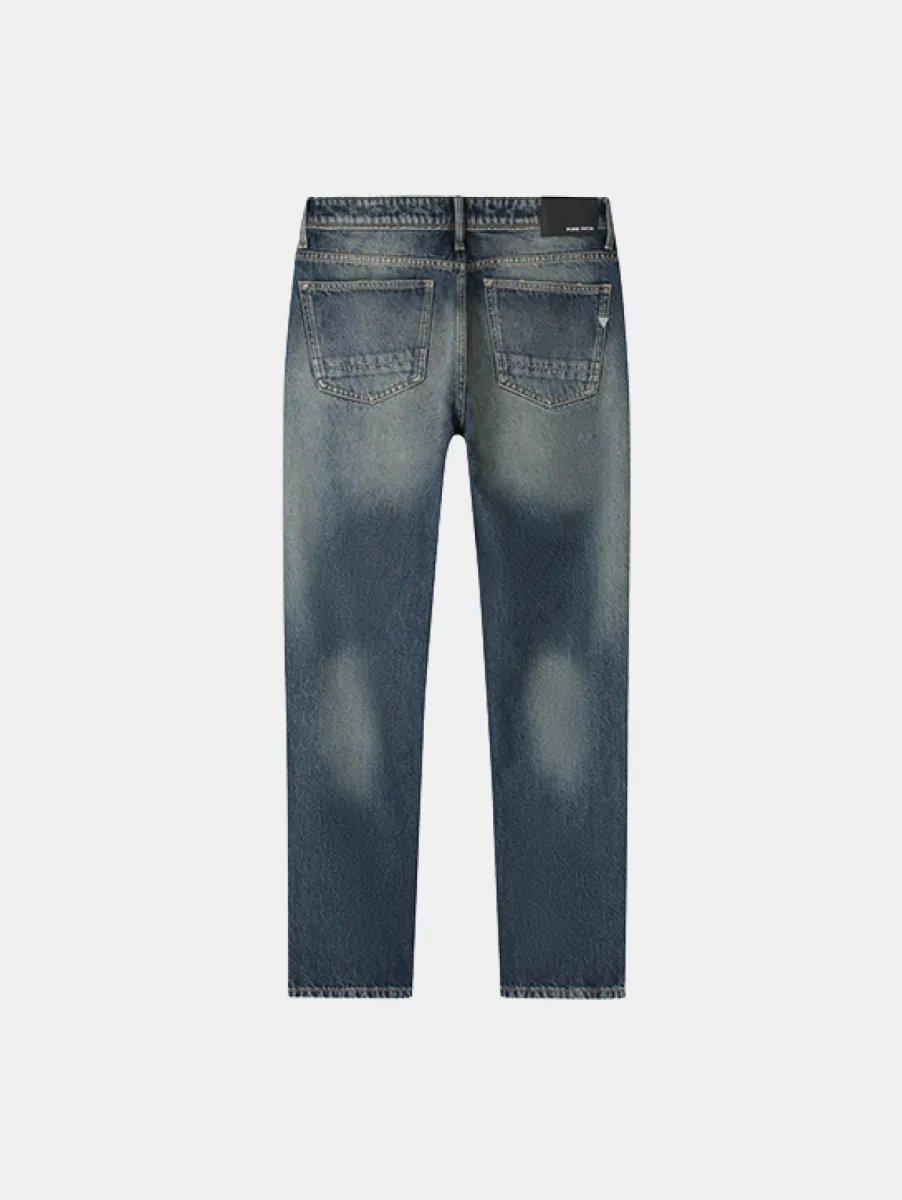 Pure Path The Eric Regular Fit Jeans W1753 2 Pure Path the eric w1753 88 denim blue green