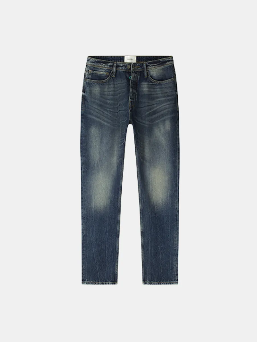 Pure Path The Eric Regular Fit Jeans W1754 1 Pure Path the eric w1754 84 denim dark blue
