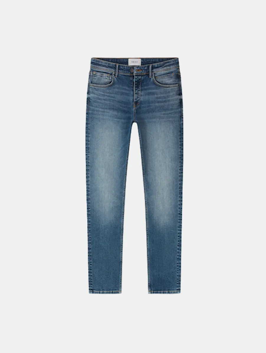 Pure Path The Ryan Slim Fit Jeans 1 Pure Path the ryan w1724 84 denim dark blue