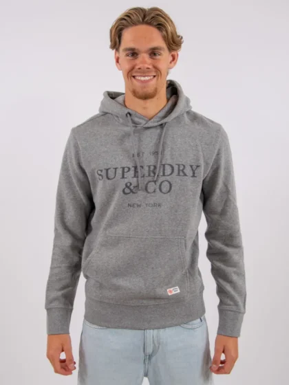 Superdry m2014716a k7v dark vintage grey marl