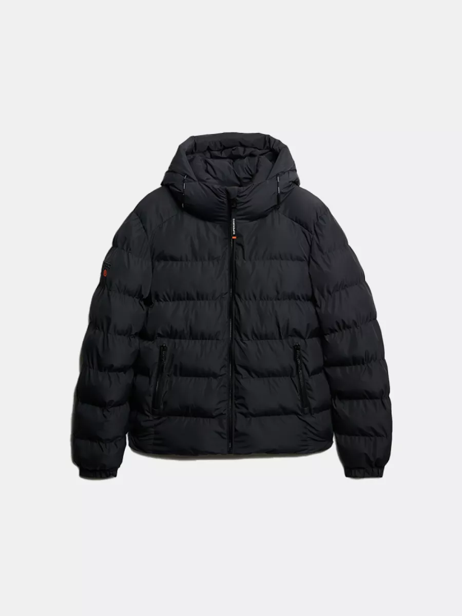 Superdry Hooded Sports Puffer Jacket 1 Superdry m5011905a 16a black/black