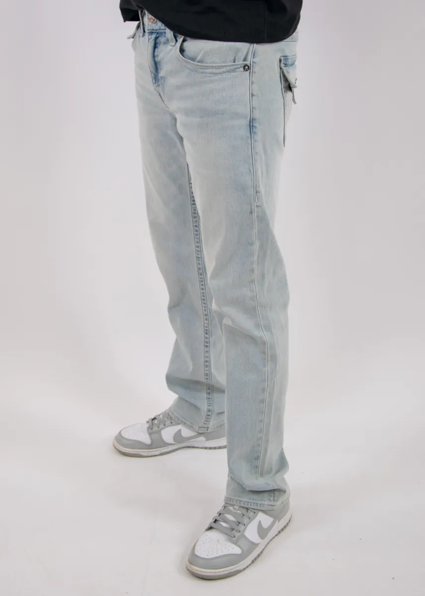 True religion ricky sn flap 34 in - IXGL DROVER LIGHT WASH 2 True religion 109160 IXGL DROVER LIGHT WASH