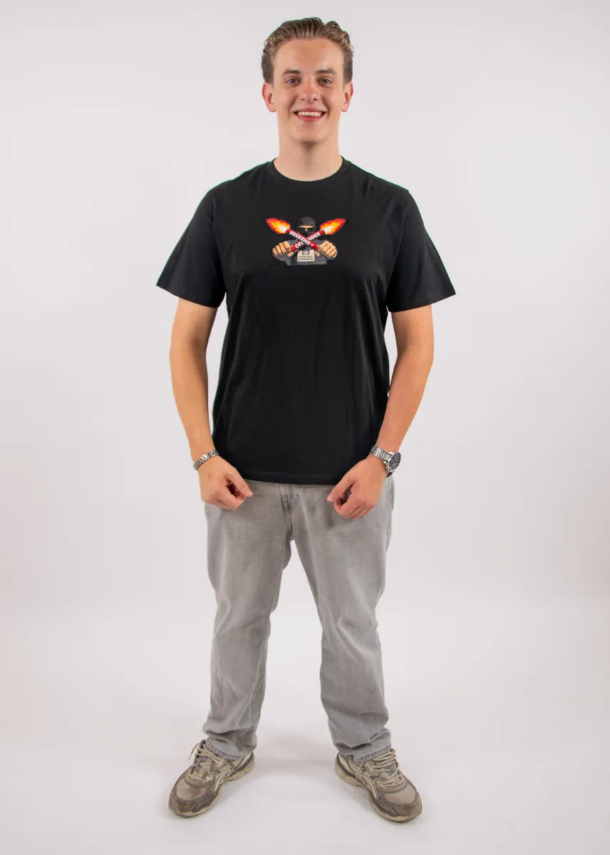 Weekend Offender Fulgar T-Shirt 5 Weekend Offender pt3b03 black