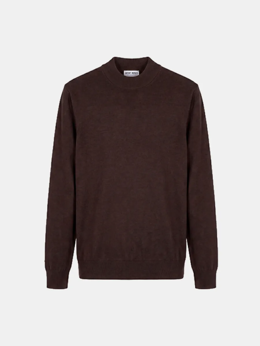 Antony Morato Sweater Half Turtle Slim Fit 1 Antony Morato mmsw01669 2110